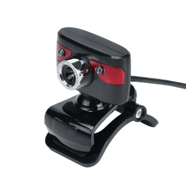 Yeacher USB 2.0 12 Megapixel Camera Cam 360 Degree with Microphone Clip-on for Desktop Skype Computer PC Laptop