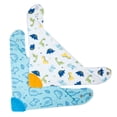 thumbnail image 2 of Baberos Bandana Baby Mink  Con Mordedera Azul, 2 of 2