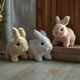 thumbnail image 1 of JUNWELLBunby - My Realistic Bunny Toy  Bunbi Realistic Bunny  Realistic Bunny That Moves  Jumping  Twitching  and Ears  Handmade  Interactive Fun (Pink), 1 of 7