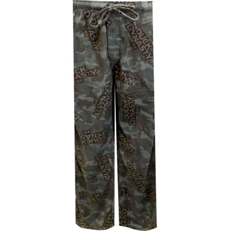 - Duck Dynasty Camo Muted Colors Fleece Lounge Pants