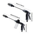 thumbnail image 3 of Aquoxis Pressure Washer, 15X More Powerful Extreme Water Pressure Tool with Steel Power, Qinux Aquoxis Sprayer for Waterpipe, High Pressures Water Jet with Foam Pot, Generic Aquaxis Aqui Blue, 3 of 10