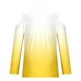 thumbnail image 5 of GigrtiJin Women's Fall Gradient Shirts Long Sleeve Cold Shoulder Scoop Neck Blouse Casual Loose Pullover Top, 5 of 5