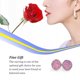 thumbnail image 5 of Sonducket 1 par de pendientes de mujer de acero inoxidable 12mm reutilizables pendientes extraíbles fiestas joyería Festival regalo de Navidad Ropa, zapatos y accesorios Miscelánea Tipo 1 Sonducket AP011022-01, 5 of 6