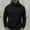Black, variant on Sleeves for Men, Solid Color Laid Back Button Elastic Knit Cardigan Sweater