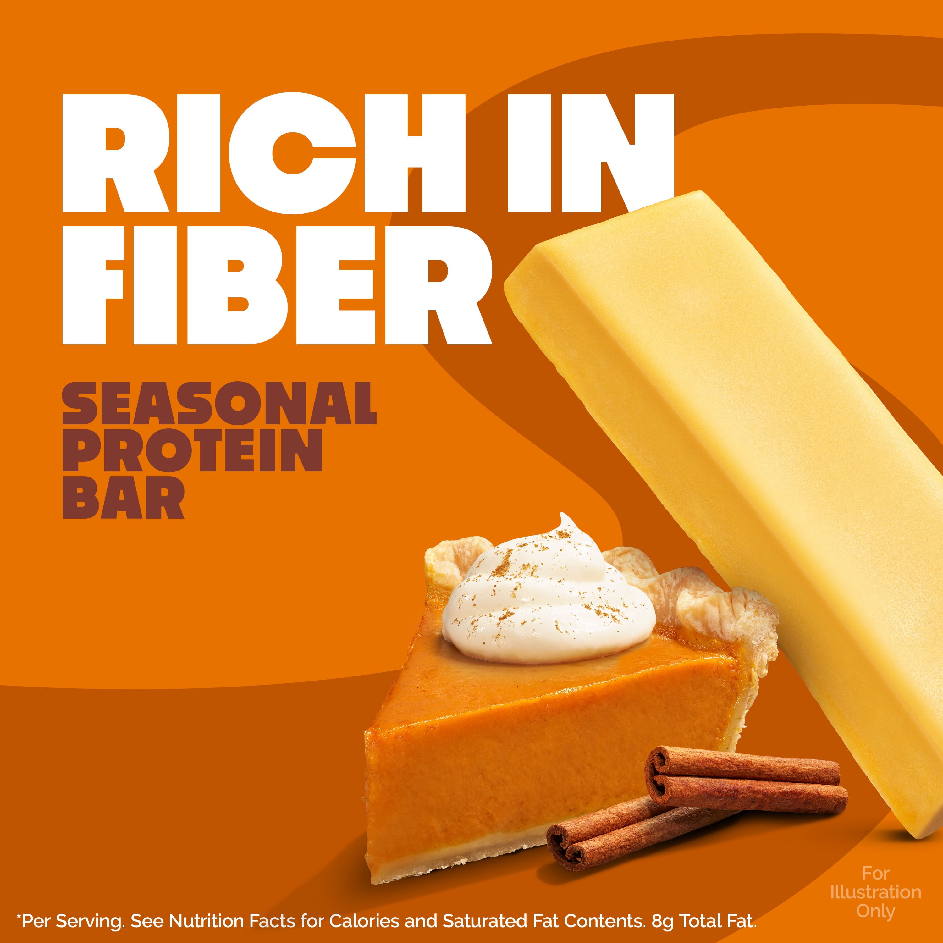 Quest Protein Bar, Pumpkin Pie Flavor, 20g of Protein, 1 Count