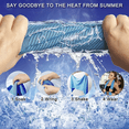 thumbnail image 3 of 8 Pack Cooling Towels for Neck and Face Super Absorbent Ice Towel Quick Dry Breathable Chilly Towel for Hot Weather Sportrs, 40"x 12", 3 of 6