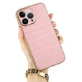 thumbnail image 3 of Allytech iPhone 14 Pro Max Case for Girls Women, Waven Pattern TPU Back Cover Corner Protective Shockproof ANti-scratch Anti-slip Slim Fit Case Cover for Apple iPhone 14 Pro Max 6.7" 2022 - Pink, 3 of 6