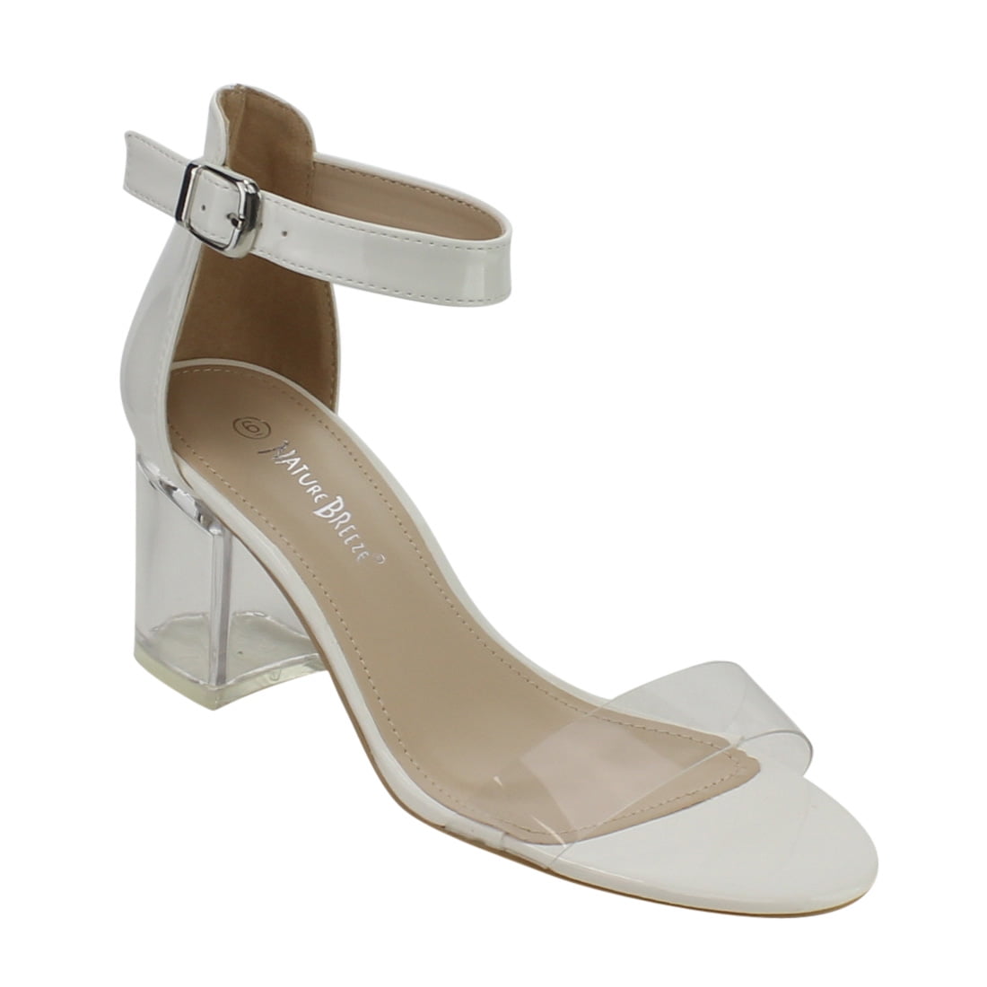 thick heel ankle strap