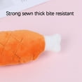 thumbnail image 5 of Plush Chicken Leg Dog Toy Squeaker Soft Adorable Interactive Durable, 5 of 8