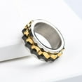 thumbnail image 4 of pitrice Rotatable Men Ring Special Design Personalized Rings Multipurpose Finger Jewelry Decoration Accessories Christmas Birthday Primary color 8#, 4 of 8