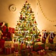 thumbnail image 3 of Decorate Velvet Bows for Christmas Tree Decorations Wreath Garland 1Inch Wide 11.4x4.8" 30Pcs White Rkxzt, 3 of 9
