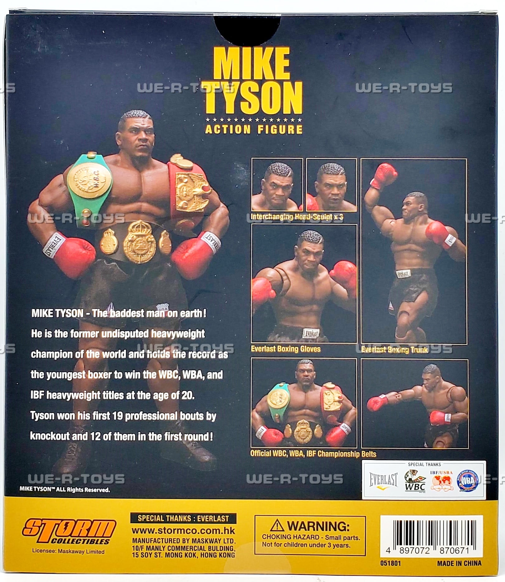 Storm Collectibles Mike Tyson 1:12 Action Figure - Walmart.com Storm Collectibles Mike Tyson 1:12 Action Figure - Walmart.com