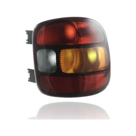Tail Light Assembly - Compatible/Replacement for '99-03 Chevrolet Silverado/GMC Sierra - Stepside-Only - Right Hand - Passenger - 19169013 Fits select: 1999-2003 GMC NEW SIERRA