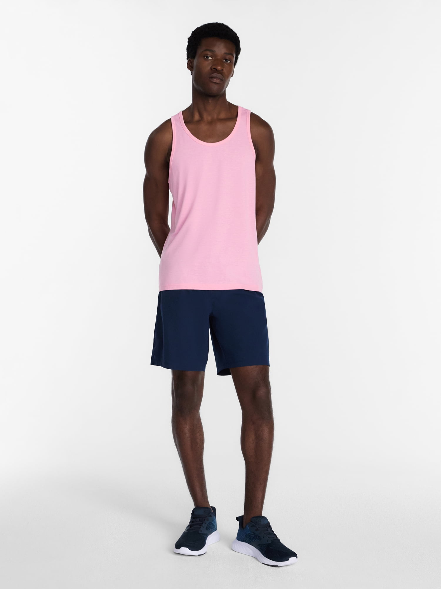Athletic Works Men's and Men's Big & Tall Tri-Blend Tank Top, Sizes XS-4XLT