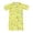 Yellow, variant on Girls One Piece Rash Guard Swimsuit, Strawberry Cherry Print Short Sleeve UPF 50+ Bathing Suit, Kids Quick Dry Sun Protective Swimwear for Beach Pool Vacation(Blue,7-8 Years)
