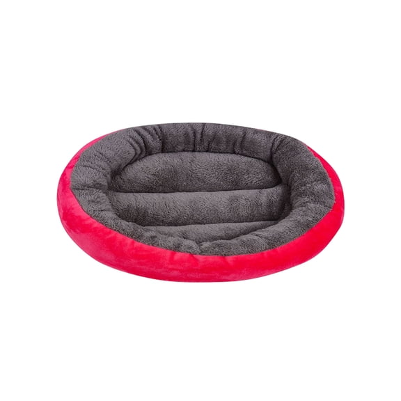Kraoden Thickened Suede Pet Mat, Warm Cat and Dog Kennel for Indoor Use, Comfy Sleeping Experience, Easy to Clean, Multi-Purpose Pet Bed, Plush Materials, Machine Washable
