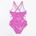 thumbnail image 4 of LUOGENLI Girls Swimsuits Size 14-16 with Shorts Children's Swimsuit Girls Baby Color Matching Fashion Comfortable Long Sleeve Swimsuit Set Girls Swimsuit Size 8 11-12 Years, 4 of 6