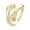 Gold, variant on Jewelry VerPetridure Gold Silver Personality Ring Adjustable Hugging Open Ring