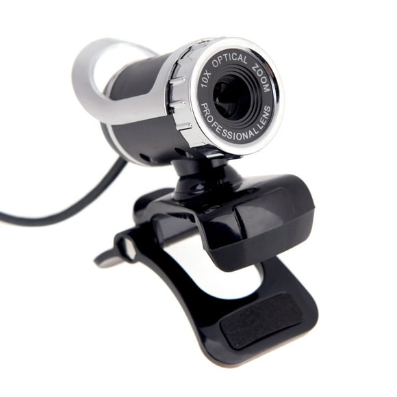 USB 2.0 50 Megapixel HD Camera Cam 360 Degree with MIC Clip-on for Desktop Skype Computer PC Laptop