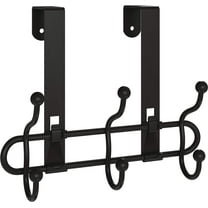 Franklin Brass OTD003F-FB Triple Over the Door Hook Matte Black Finish