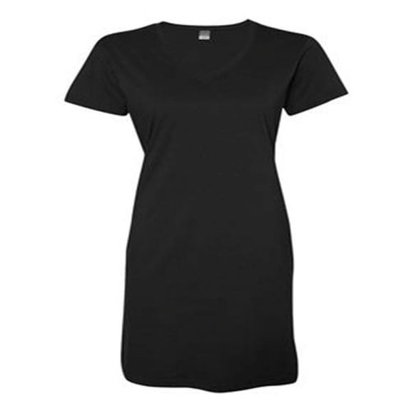 LAT Women's V-Neck Fine Jersey Coverup