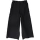 thumbnail image 1 of Issey Miyake Pantalones de pierna ancha informales Ripple para mujer, Negro, 1, 1 of 2