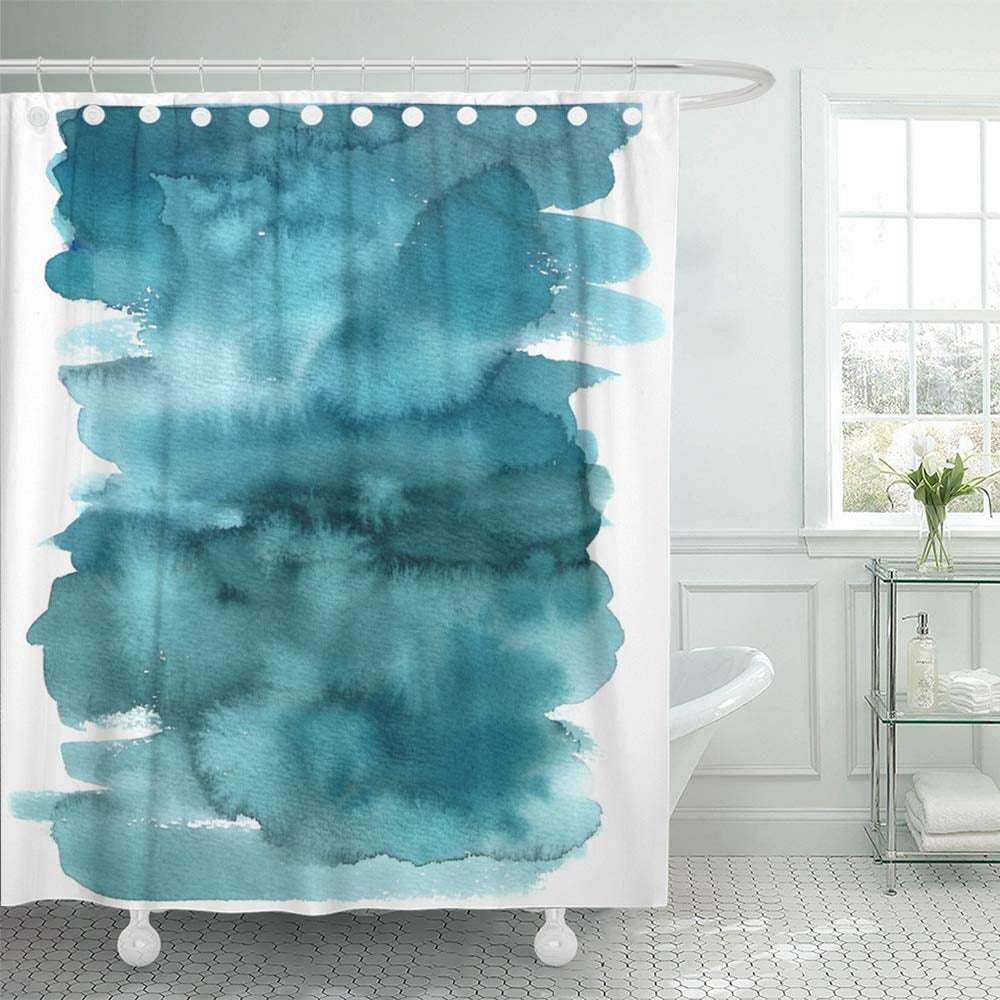 PKNMT Beige Watercolor for Abstract Spray Paint Ink Stains on the Blue