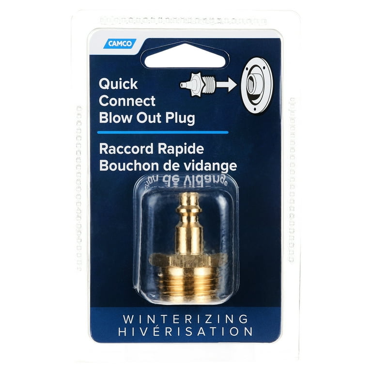 Camco 36143 Blow Out Plug for RV Winterizing Camco 36143 Blow Out Plug for RV Winterizing