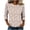 L, variant on Tqyyweavej Womens 3/4 Sleeve Shirts Plus Size Printed Crew Neck Tops Loose Fit Casual V Neck Blouses, Gifts for Women S-5XL