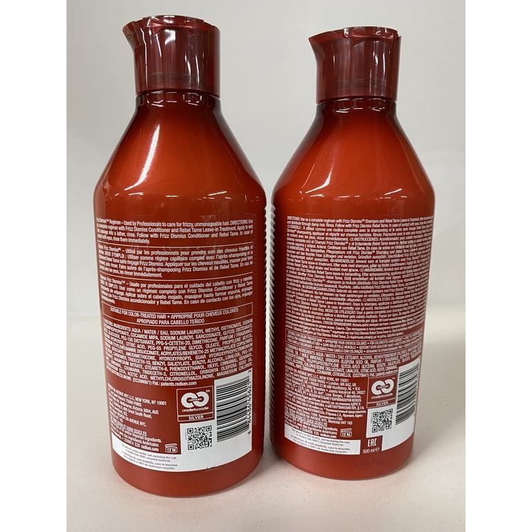 Redken Anti Frizz, Soft Condition, Clean, Sulfate Free Shampoo