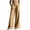Khaki, variant on cocolona Womens Summer Casual High Waist Dress Pants Elastic Waist Straight Wide Leg Vacation Pants with Pockets