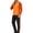 Orange-1, variant on Gfyviroh Big and Tall Men's Tracksuit 2 Piece Outfit Full‑Zip Stand Collar Jacket with Long Sports Pants Casual Athletic Set,Sizes M-5XL