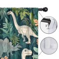 thumbnail image 4 of Blackout Kids Curtains,Cute Dinosaur Pattern Childrens Insulated Curtains Set Of 2,Bedroom Essentials,Toddler Room Decor 42x63in(106x160cm), 4 of 4