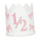 thumbnail image 3 of Adorno decorativo con forma de corona para fiesta de medio cumpleaños con temática de niñas Rosa, 3 of 9
