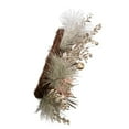 thumbnail image 2 of Kurt S. Adler 20-Inch Champagne and Gold Pink Poinsettias and Ornaments Wreaths, Multi, 2 of 4