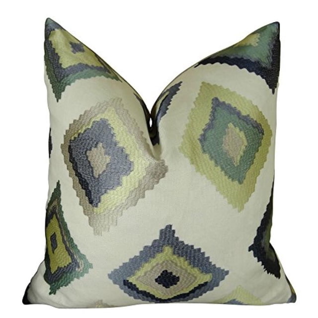 Plutus Native Trail Dew Handmade Throw Pillow, (20" x 20")
