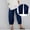 Navy, variant on SIYUDAN Women Pants Pants For Women Casual White Adult Pants Loose Fit Pants For Women Women Trousers High Waisted With Pockets Women Fall Pants