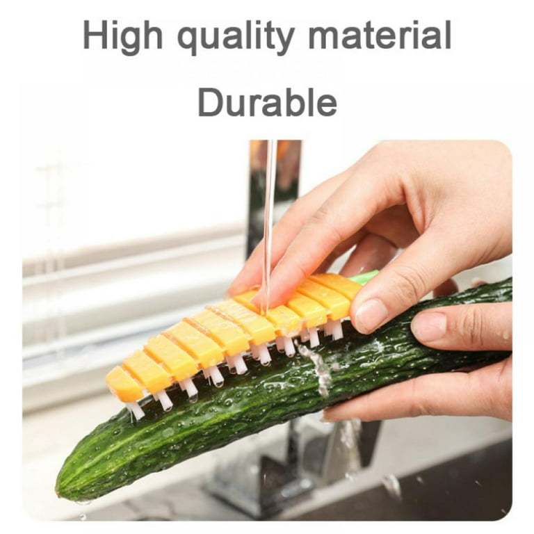 Flexible Vegetable Brush Fruit And Vegetable Cleaning Brushes