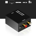 thumbnail image 2 of jesticaly 3.5mm for Jack Digital To Analog Audio Converter Optical Fiber Coaxial Signal To Analog for RCA L/R Audio Adapter 1Set, 2 of 6