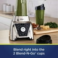 thumbnail image 3 of Oster BLSTTS-CB2-000 Pro Blender with Texture Select Settings, 2 Blend-N-Go Cups and Tritan Jar, 64 Ounces, Brushed Nickel, 3 of 5
