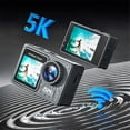 thumbnail image 3 of Action Camera Waterproof Action Camera Action Outdoor Camera Anti-Shake 170A+ Grade High Resolution Wide Angle Lens,B, 3 of 5