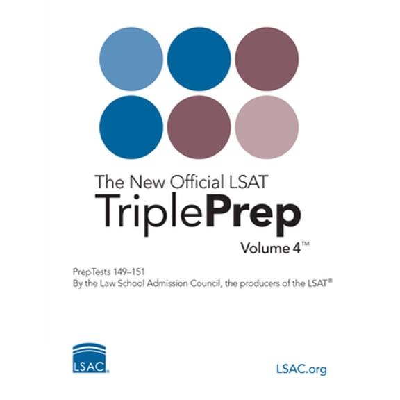Pre-Owned The New Official LSAT Tripleprep Volume 4 (Paperback) by Law School Admission Council