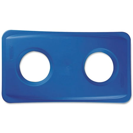 

Lid For Slim Jim Bottle Recycling Container 20.38w X 11.38d X 2.75h Blue | Bundle of 2 Each