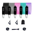 thumbnail image 1 of Bandas de resistencia Sharpla 5 tubos de fitness 2 de espuma 2 correas de tobillo, 1 of 8