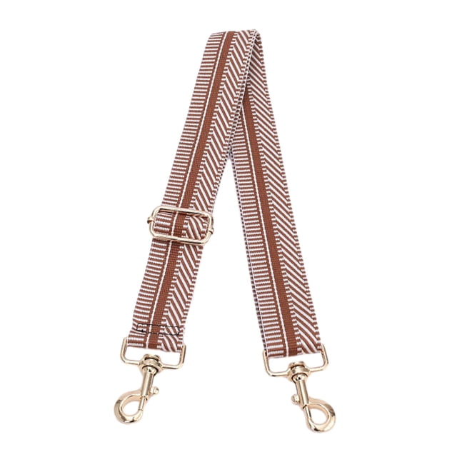 Jumpingount Bolso de mano para mujer, correa para bolso de hombro, piezas de repuesto, cinturón cruzado ancho, gancho giratorio de Metal para Type2 NO2