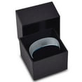 thumbnail image 3 of Charming Jewelers Tungsten Wedding Band Ring 6mm for Men Women Comfort Fit Blue Round Domed Brushed Lifetime Guarantee, 3 of 5