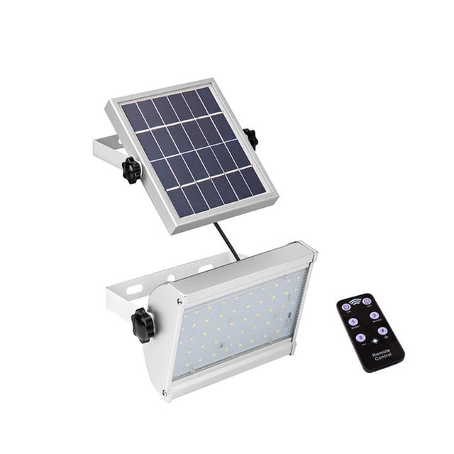 Ounissouiy Lámpara de Control remoto de inducción corporal con Sensor de movimiento de luz de pared Solar, iluminación recargable de aleación Iluminación y accesorios 6W