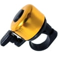 thumbnail image 4 of Alloy Mini One Touch Bike Handlebar Bell Ring Horn Lever Cycle Push Bike (Golden), 4 of 5