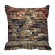 thumbnail image 1 of ABPHQTO Funda De Almohada Vacía De Madera Y Pared De Ladrillo Funda De Almohada Protector De Almohada Cama 40x40 cm, 1 of 1