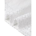 thumbnail image 6 of DARING DIVA Women's Summer Lace Trim Beach Cover Up Shorts with Pockets X-Small White, 6 of 6